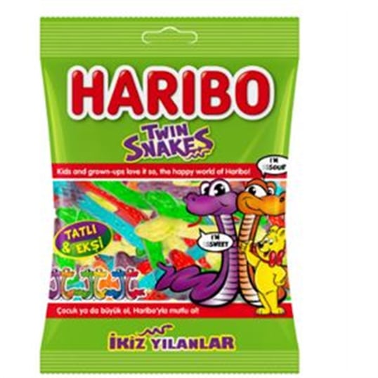 Haribo Jel Şeker 67 Gr. - Twin Snakes
