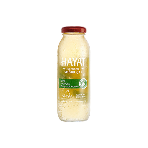 Hayat Demleme Soğuk Çay Elma, Bergamot, Yeşil Çay (250 ml)