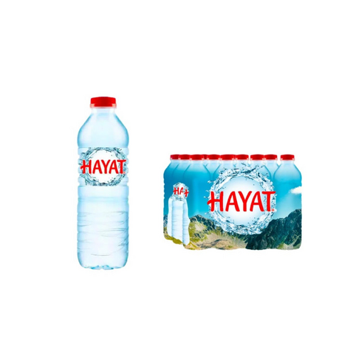 Hayat Su 500ml Doğal Kaynak Suyu
