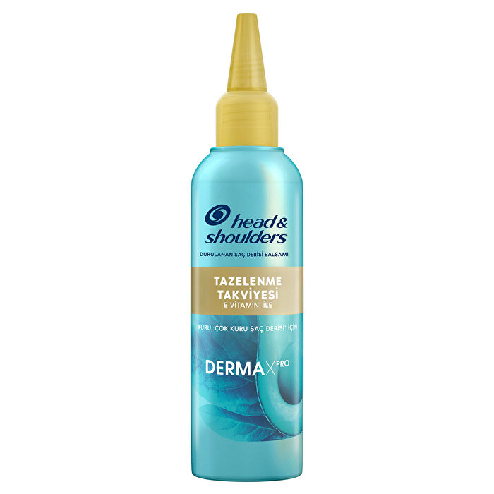 Head & Shoulders Dermaxpro Tazelenme Takviyesi E-Vitamini İçeren Kepek Karşıtı Saç Derisi Balsamı 145 ml