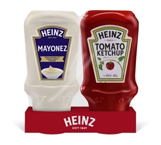 Heinz Ketçap 460 Gr+Mayonez 400 Gr