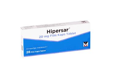 Hipersar 20 mg 28 Tablet