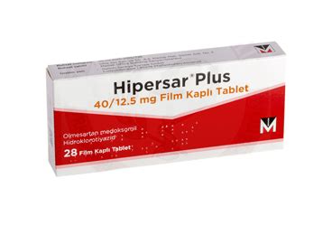 Hipersar 40 mg 28 Tablet