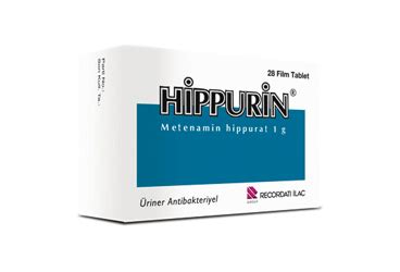 Recordati İlaç Hippurin 1 g 28 Tablet