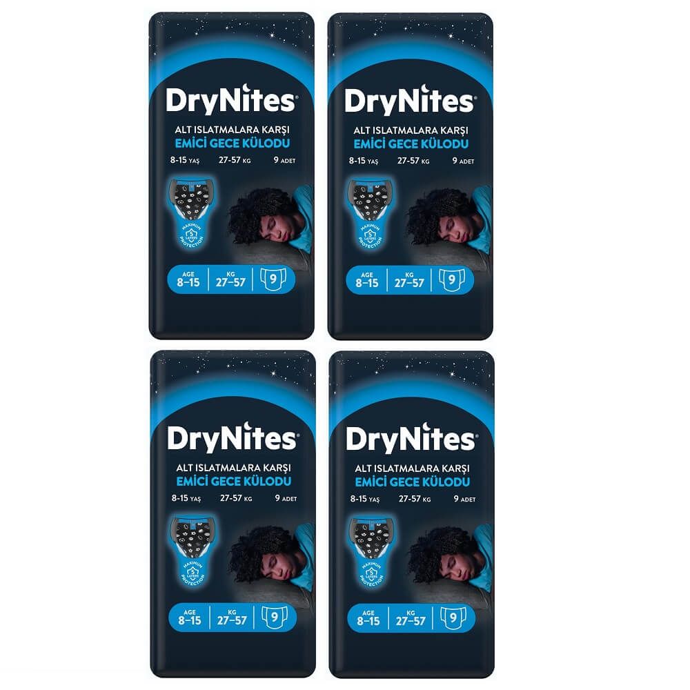 Huggies Drynites Emici Gece Külodu Erkek 8-15 Yaş 36 Adet