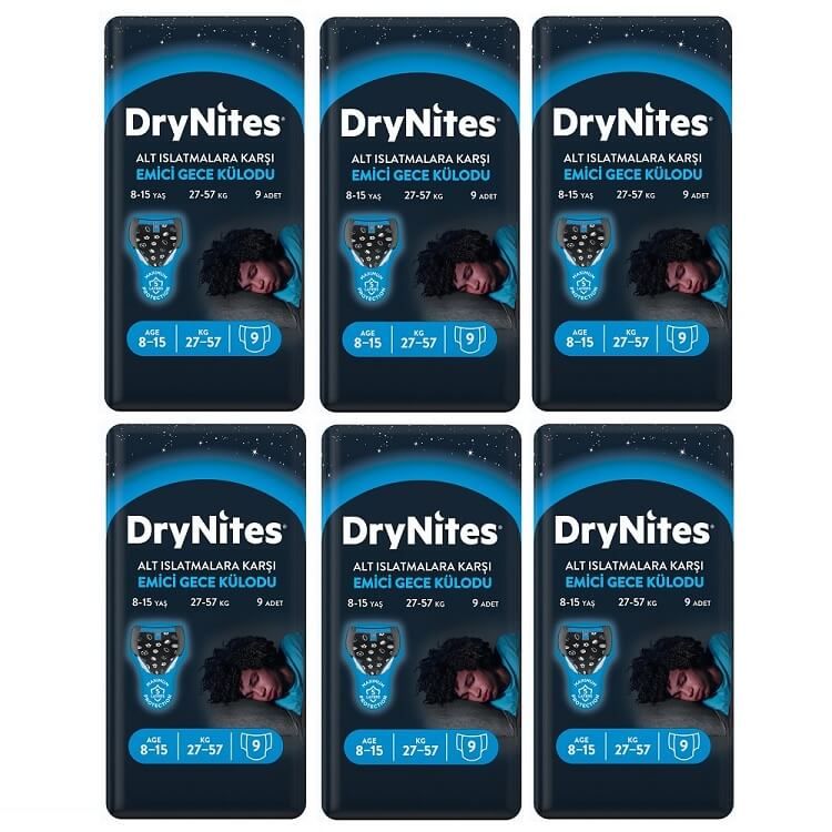 Huggies Drynites Emici Gece Külodu Erkek 8-15 Yaş 54 Adet