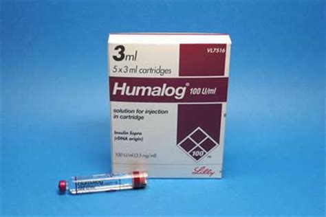 Lilly İlaç Humalog Kartuş 100 IU/ml 3 ml 5 Adet