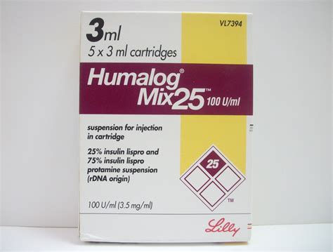 Lilly İlaç Humalog Mix 25 100 IU/ml 5 Kartuş