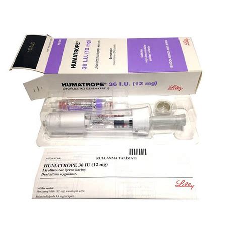 Lilly İlaç Humatrope 36 IU 12 mg Kartuş