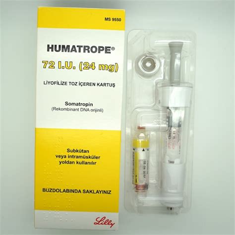 Lilly İlaç Humatrope 72 IU 24 mg Kartuş