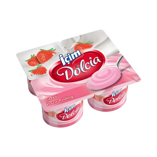 İçim Dolcia Çilekli 4x100 gr