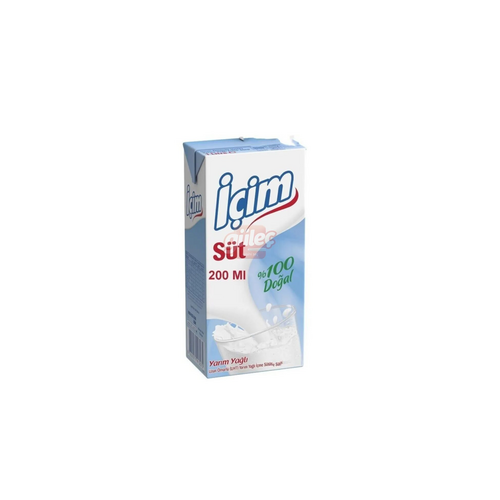 İÇİM SÜT YARIM YAĞLI 200 ML
