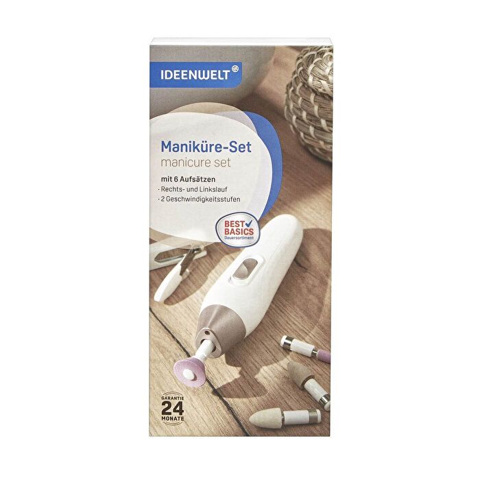 Ideenwelt Best Basics Manikür ve Pedikür Seti Rose Gold 1 adet