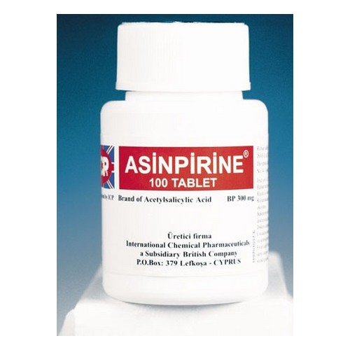 İ.E. Ulagay İlaç Asinpirine 300 mg 100 Tablet