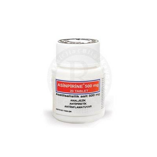 İ.E. Ulagay İlaç Asinpirine 500 mg 20 Tablet