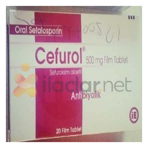 İ.E. Ulagay İlaç Cefurol 500 mg 10 Tablet