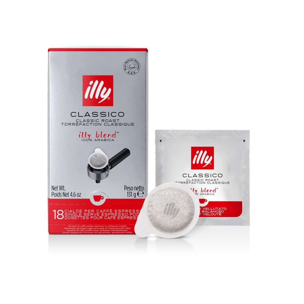 Illy Ese Pod Kahve Orta Kavrulmuş 18 Adet