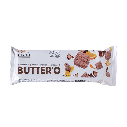 In Bakery by Divan Çikolata ve Portakallı Shortbread (80 g)