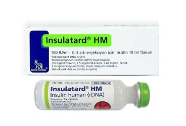 Novo Nordisk İlaç Insulatard HM 100 IU 1 Flakon