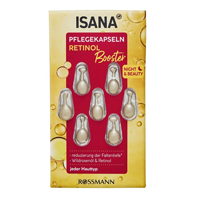 Isana Bakım Kapsülü Night & Beauty 7'li