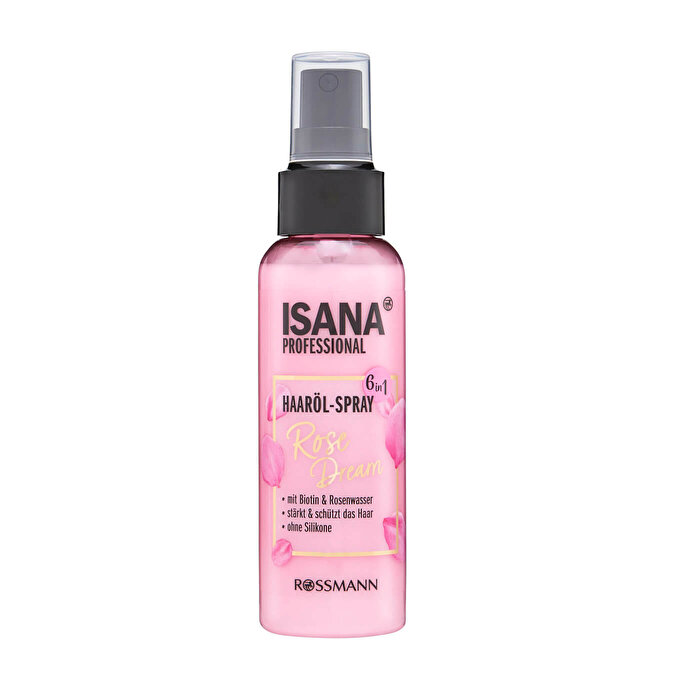 Isana Professional Saç Bakım Yağı 6 in 1 Rose 100 ml