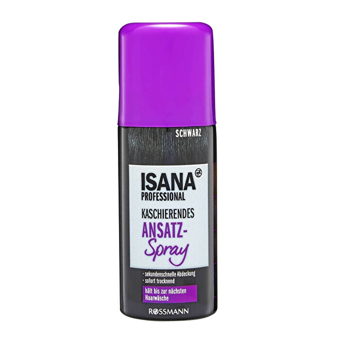 Isana Professional Saç Kapatıcı Sprey Siyah 75 ml