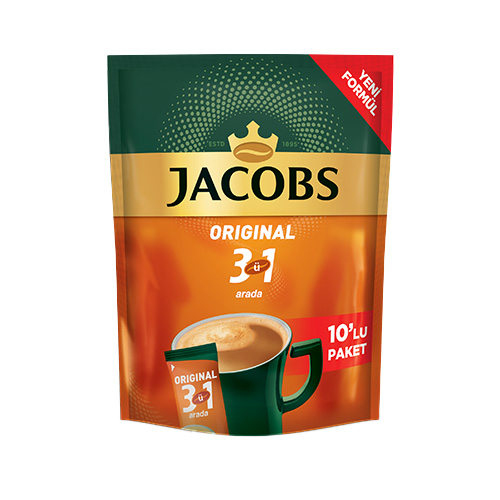 Jacobs 3'ü 1 Arada (10'lu)