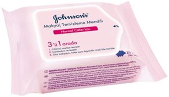 J&J Makyaj Mendil 25 Li