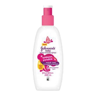 Johnson'S Baby Işıldayan Parlaklık Serisi Kolay Tarama Spreyi 200 Ml