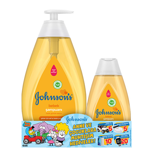 Johnson's Baby Kral Şakir Bebek Şampuanı (2 Ürün)