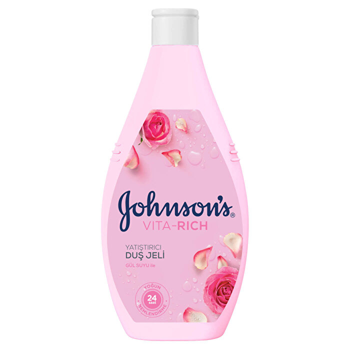 Johnson's Duş Jeli Vita-Rich Gül Suyu Yatıştırıcı 400 ml