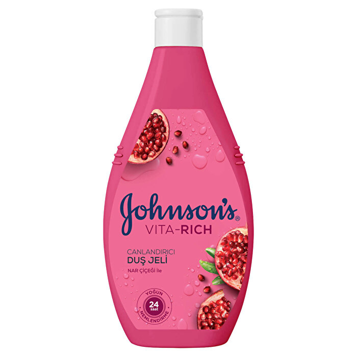 Johnson's Duş Jeli Vita-Rich Nar Çiçeği Canlandırıcı 400 ml