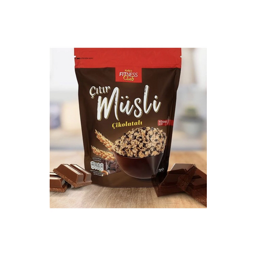 Kelly's FITNESS Club Çıtır Müsli Çikolatalı