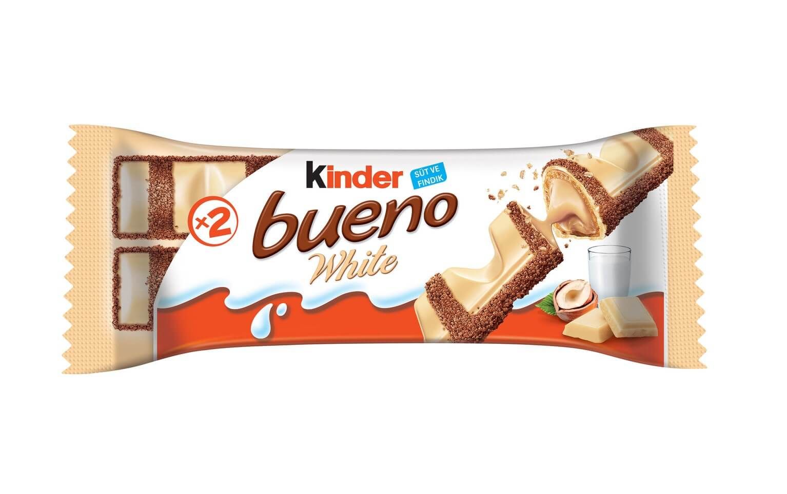 Kinder Bueno T2 White 39 Gr