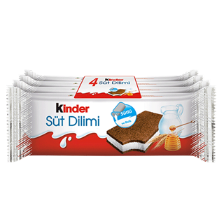 Kinder Süt Dilimi 4'Lü 112 Gr