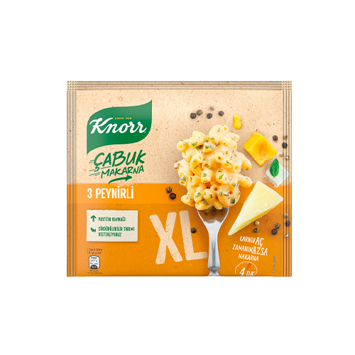 Knorr 3 Peynirli Çabuk Makarna XL (97 g)