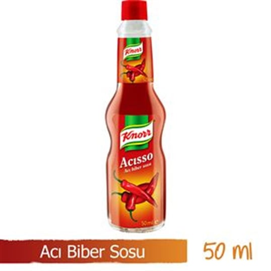 Knorr Acisso Sos 50 Ml - Acı Biber Sosu