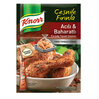 Knorr Acılı Baharatlı Fırında Tavuk Çeşnisi 34 Gr