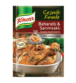Knorr Baharatlı Sarımsaklı Fırında Tavuk Çeşnisi 130 Gr