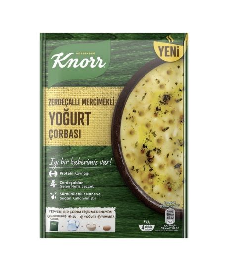 Knorr Yeşil Mercimekli Yoğurt Çorbası 98 Gr