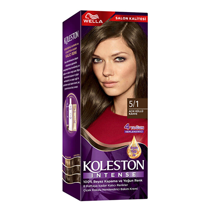 Koleston Intense Saç BoyasI Açık Küllü Kahve 5/1