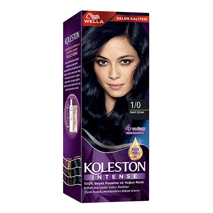 Koleston Intense Saç Boyası Mavi Siyah 1/0
