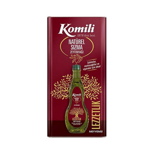 Komili Lezzetlik Meyvemsi Sızma Zeytinyağı 3 lt