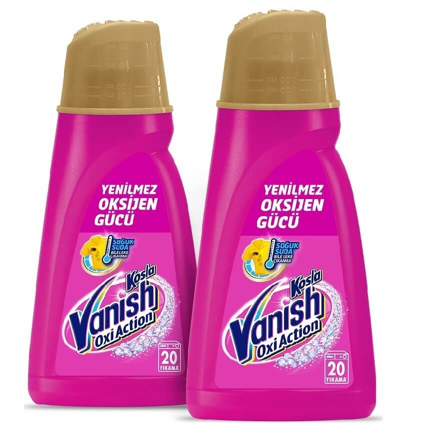 Kosla Sıvı Leke Çıkarıcı Gold 1 Lt Pembe + 1 Lt Pembe