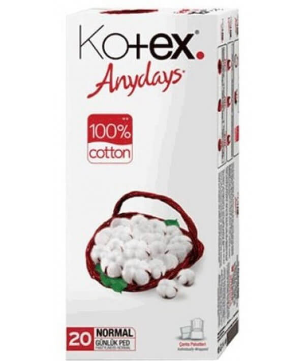 Kotex Anydays Günlük Ped Normal 20'li