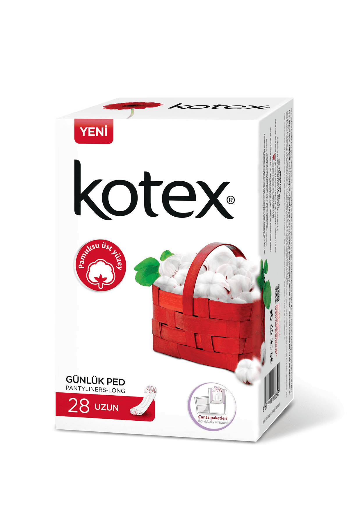 Kotex Anydays Günlük Ped Uzun 28 Adet