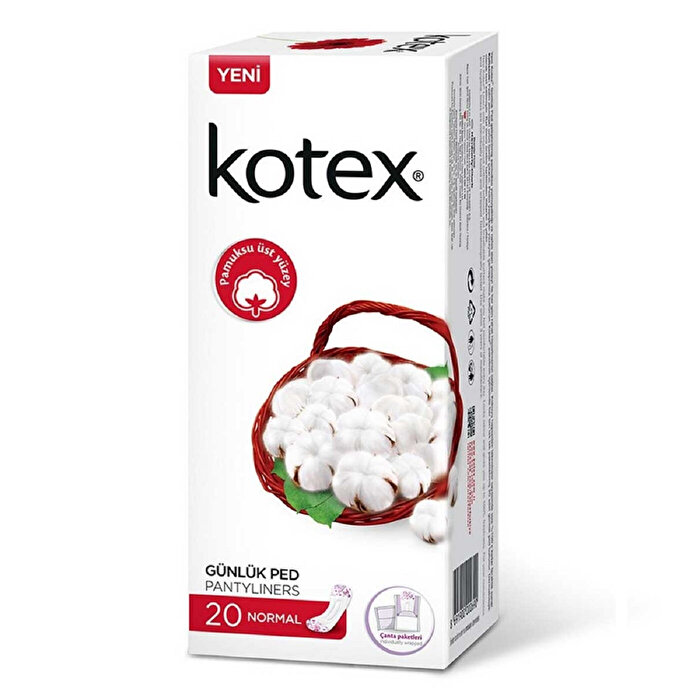 Kotex Günlük Ped Normal 20 li