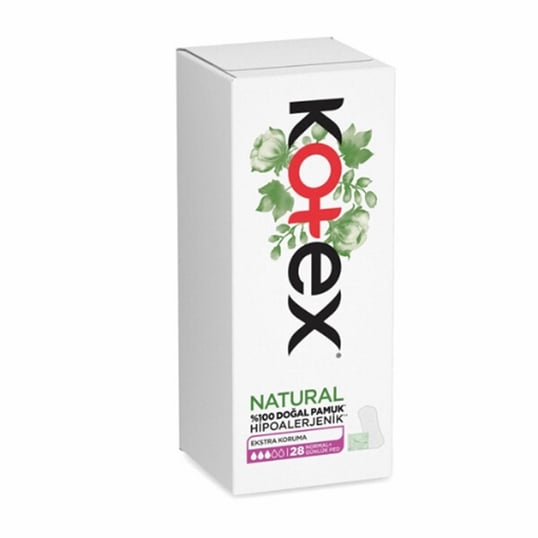 Kotex Günlük Natural Ped Normal 28 li