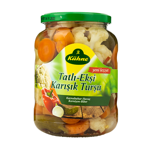 Kühne Alman Tipi Karışık Turşu (640 g)