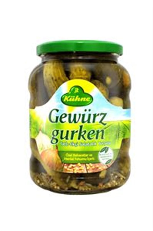 Kühne Gewurzgurken Salatalık Turşu 720 Ml